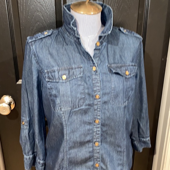 Jones New York Jeans Dress -Small - Picture 2 of 13